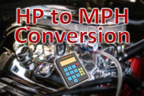 How to Convert HP to MPH [HP to MPH Chart] – PowerSportsGuide