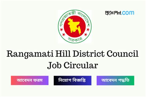 Rangamati Hill District Council Job Circular 2023 | প্রজ্ঞাপন