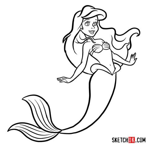 20 Easy Mermaid Drawing Ideas - How To Draw A Mermaid