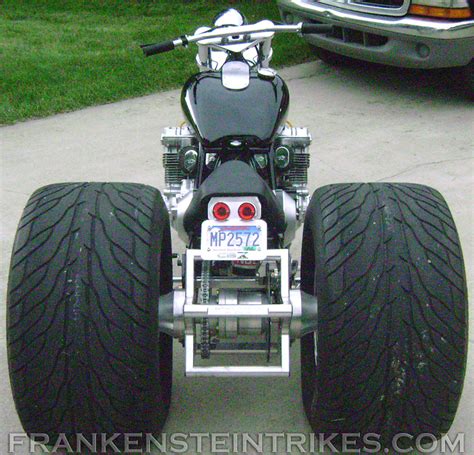 Custom Honda CBX Frankenstein Trike | Trike kits, Harley davidson trike, Custom trikes