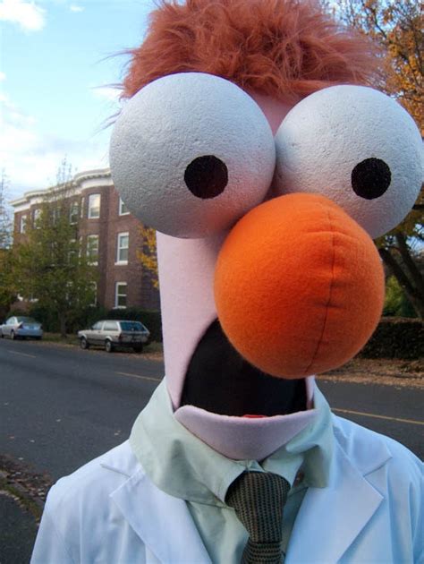 Beaker Muppet Halloween Costume by hepworth on Etsy