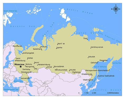 What is the Capital of Russia? | Mappr