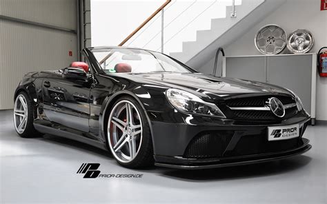 Prior Design Launches the Mercedes SL Black Edition - autoevolution