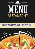 Restaurant menu | Free Word & PDF Templates