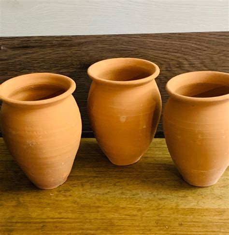 Cantaritos De Barro Clay Cups - Etsy Australia