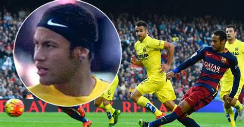 Barcelona star Neymar stopped from wearing headband by referee, does ...