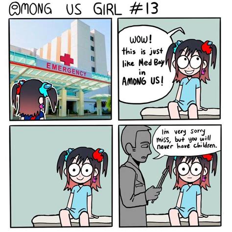 Amogus Girl 13 | Among Us Girl | Know Your Meme