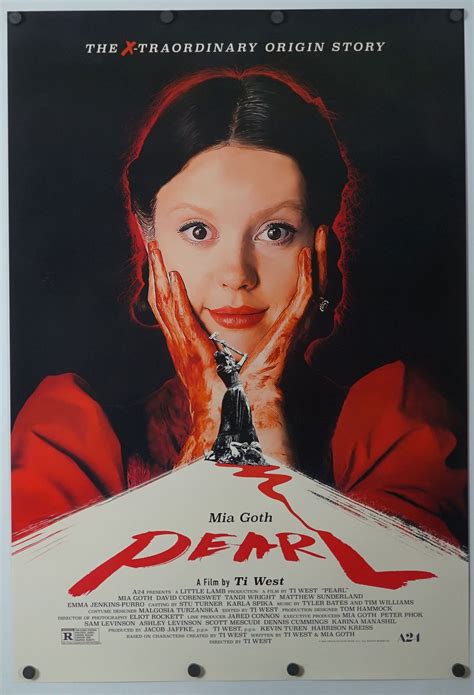 Pearl Original 2 Sided Movie Poster 27x40 - Etsy in 2023 | Horror movie posters, Horror posters ...