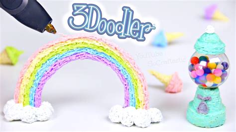 DRAWING IN 3D - 3Doodler Printing Pen Creations - Tutorial ...