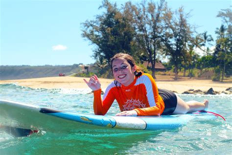 North Shore Surf Girls Surfing Lesson Oahu Hawaii William Edwards ...