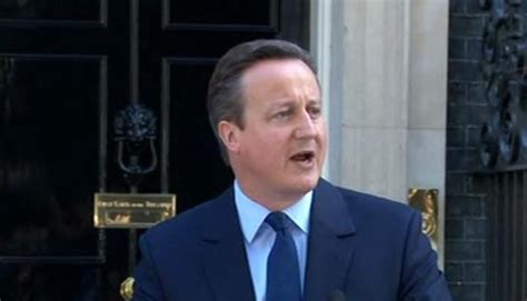 David Cameron Announces His Resignation - Full Statement