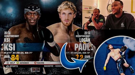 KSI VS LOGAN PAUL 2: FULL FIGHT (VIRTUAL) - YouTube