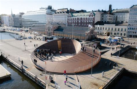 A gorgeous pavilion in Helsinki is getting global attention