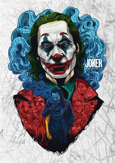 JOKER on Behance | Joker art, Joker artwork, Joker drawings