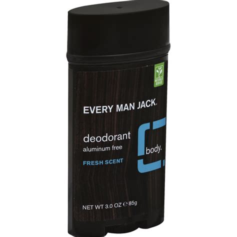 Every Man Jack Body Deodorant - Fresh Scent - 3 oz | Shop | D'Agostino