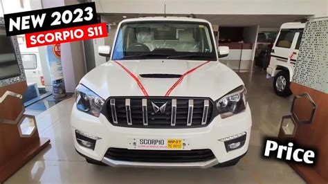 Scorpio New Model 2023 | Mahindra Scorpio S11 2023 Model | Price ...