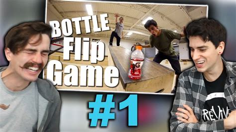 REACTING TO THE FIRST GAME OF BOTTLE with SAM TABOR! - YouTube