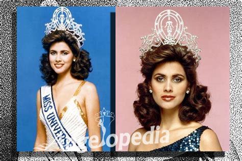 Deborah Carthy Deu Miss Universe 1985 from Puerto Rico