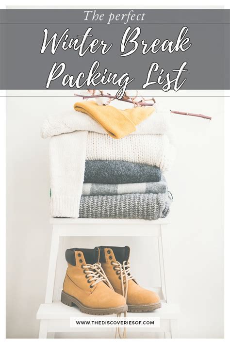 Winter City Break Packing List: What to Pack + Tips — The Discoveries Of