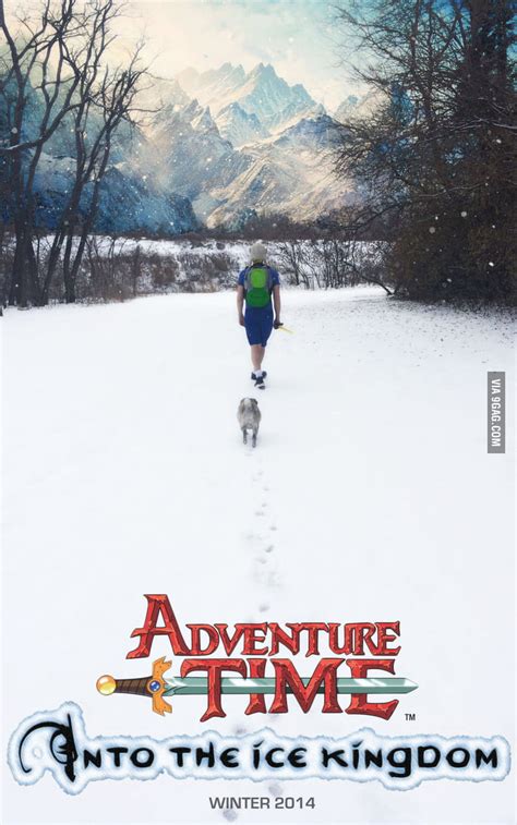 An Adventure Time movie poster - 9GAG