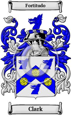 Clark Name Meaning, Family History, Family Crest & Coats of Arms