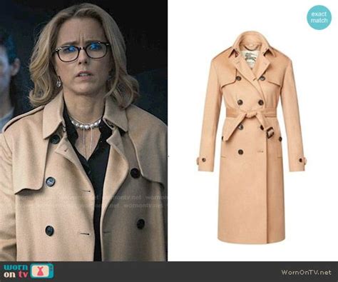 Elizabeth’s camel trench coat on Madam Secretary | Secretary outfits ...