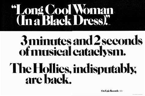 The Hollies’ ‘Long Cool Woman’: Admit It, You Don’t Know the Lyrics ...