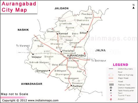 Aurangabad City Map | Map