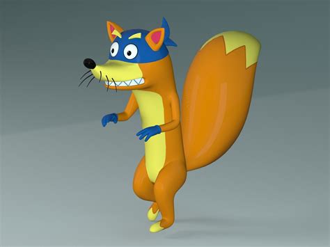 3D model Swiper the Fox VR / AR / low-poly | CGTrader