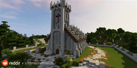 Medieval Minecraft Church - For my medieval City Build : Minecraftbuilds