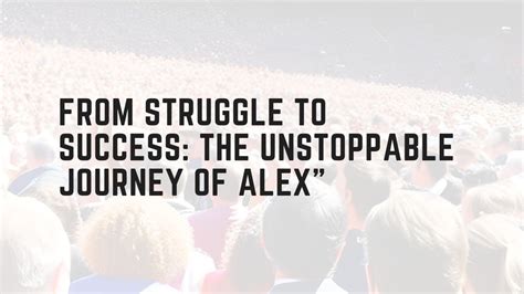 Motivational Story | Unleashing Your Inner Greatness: The Inspiring Journey of Alex - YouTube