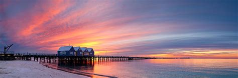 BUJ20e - Busselton Jetty Sunset - Phil Hollett Gallery