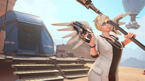 Overwatch 2 Mercy Recall 4K #7541g Wallpaper PC Desktop