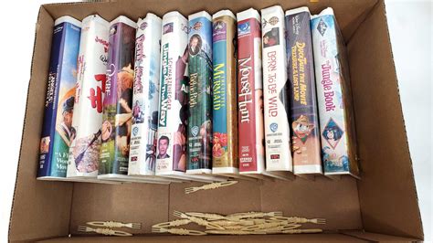 Sold Price: (11) Vintage VHS Tapes, Disney, Warner Bros - September 6 ...