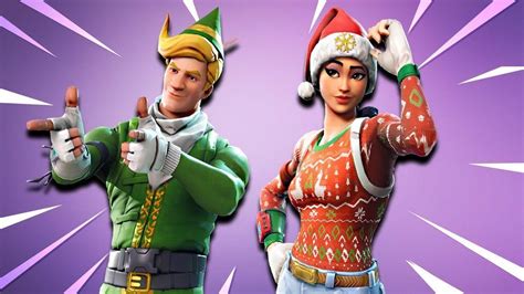 Fortnite Christmas Skins Wallpapers - Wallpaper Cave