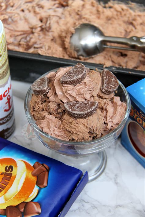 Terry's Chocolate Orange Ice Cream! - Jane's Patisserie