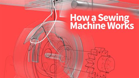 How a Sewing Machine Works - Animagraffs