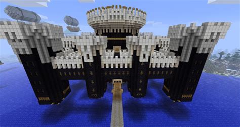 Minecraft Floating Castle Schematics