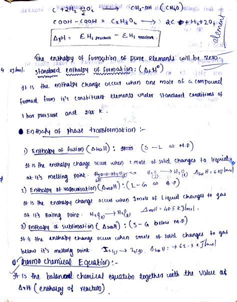 Thermodynamics 2 - Lecture notes 11 - chemistry - Studocu