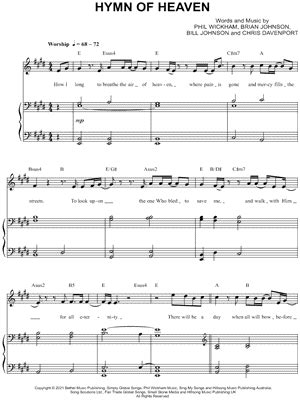 "Hymn of Heaven" Sheet Music - 6 Arrangements Available Instantly ...