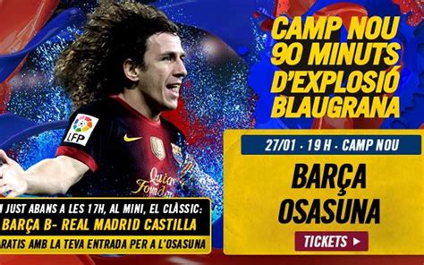 FC Barcelona vs Osasuna, tickets available!