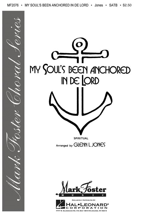 My Soul's Been Anchored in de Lord - Willis Music Store