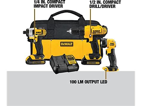 DEWALT 20V MAX* Cordless Drill Combo Kit