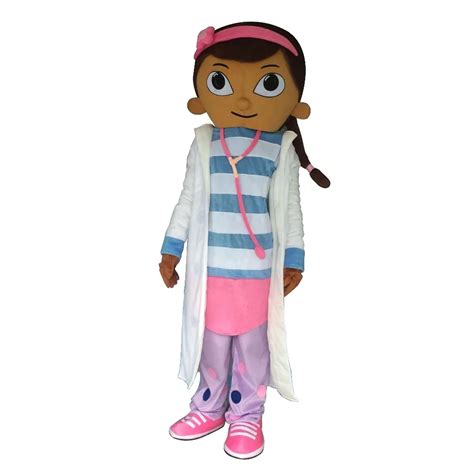 Doc Mcstuffins Mascot Costume Cartoon Character Costume for Adult 100% ...