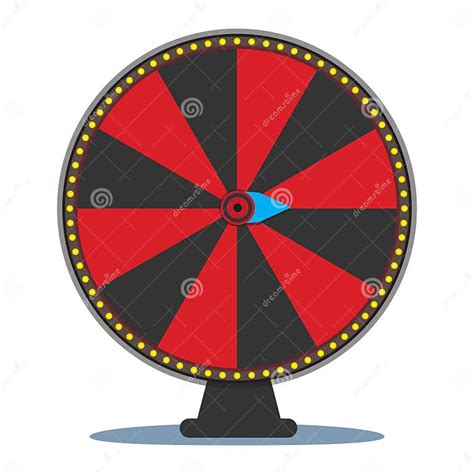 Blank Wheel of Fortune 12 Slots Icon. Clipart Image Isolated on White Background Stock ...