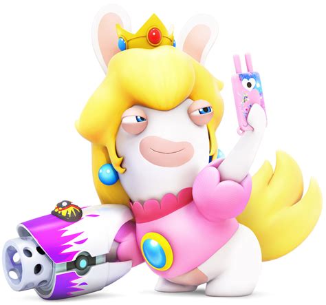 Rabbid Peach - Super Mario Wiki, the Mario encyclopedia