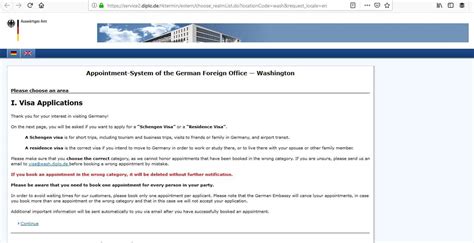 German Embassy Washington DC - 5 Easy Steps to Apply for Germany Schengen Visa - Visa Reservation