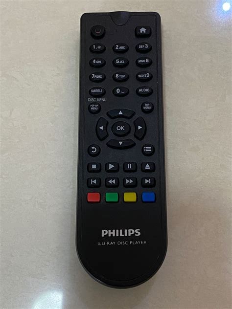 Philips Blu Ray Disc Player Remote Control, TV & Home Appliances, TV & Entertainment, Blu-Ray ...