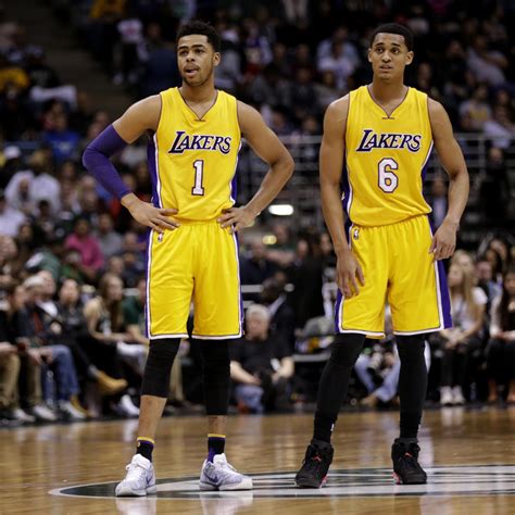 Lakers' Jordan Clarkson Creates Swag Bros Nickname for Him and D'Angelo Russell | News, Scores ...