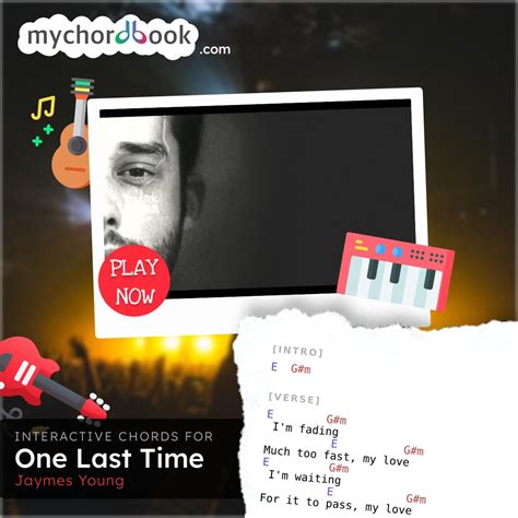 Jaymes Young - One Last Time Chords